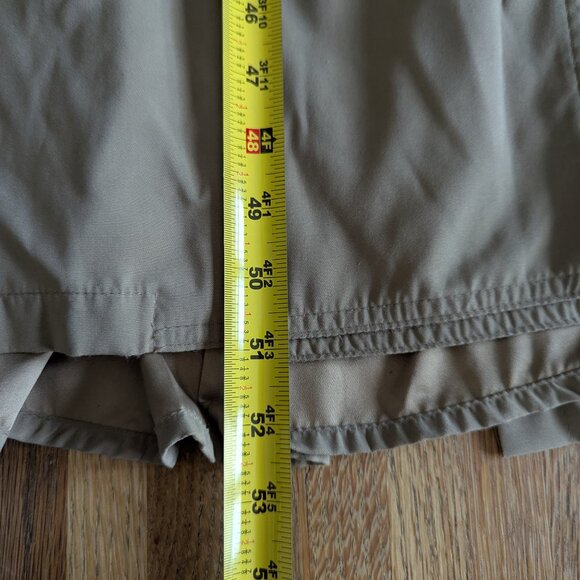 Men's Bill Blass Khaki Trench Coat w/ Wool Lining Size XL - Picture 11 of 11